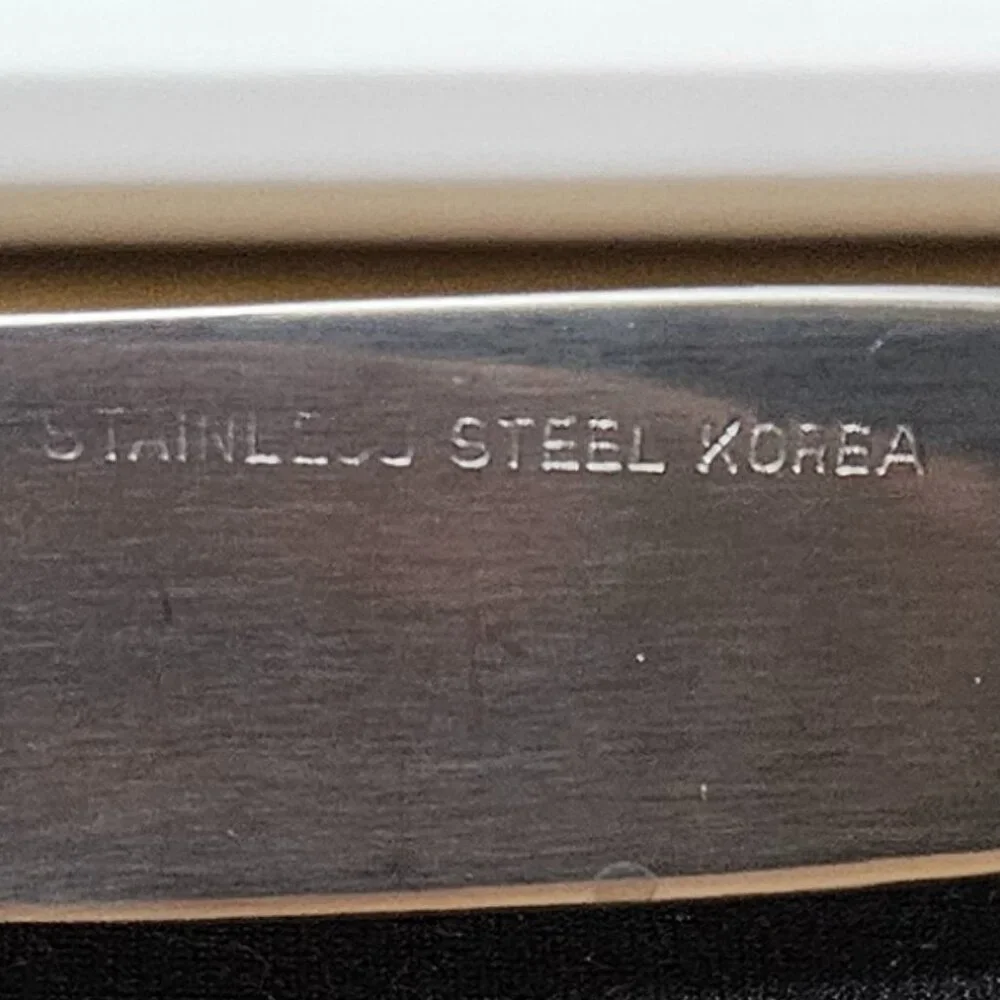 Stainless Steel Korea Flatware - 48 pcs. NWOT (Vintage 1970's)